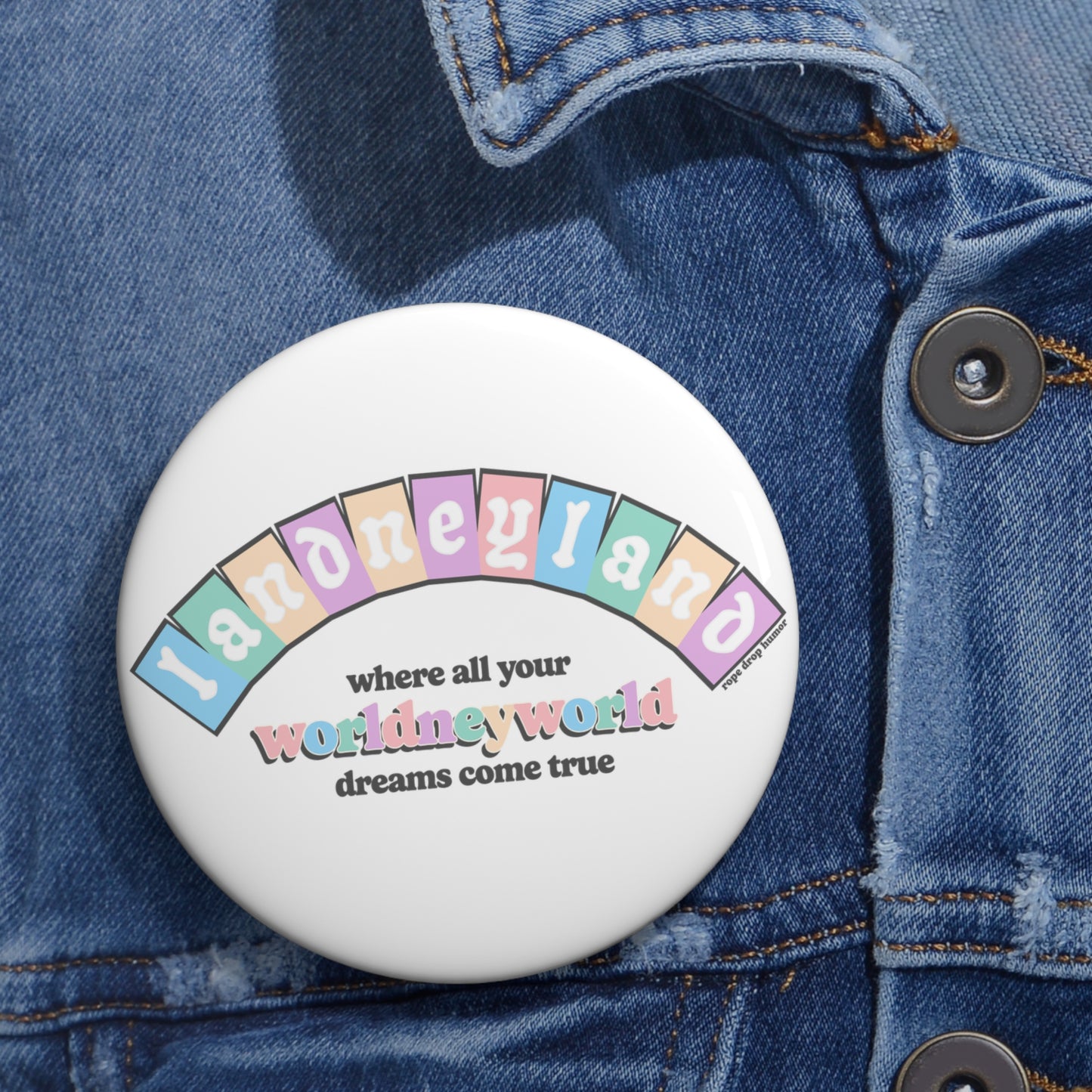 Landneylandworld button