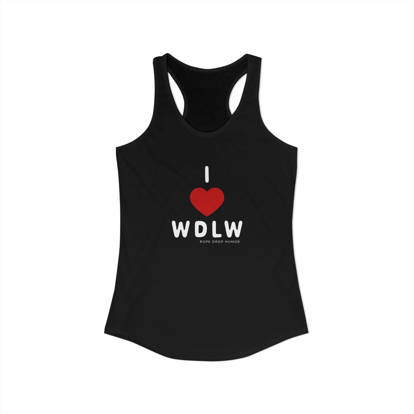I <3 WDLW Racerback Tank