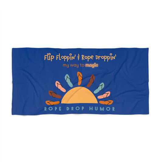Huge (Beach) Matt; Flip Floppin’, Blue