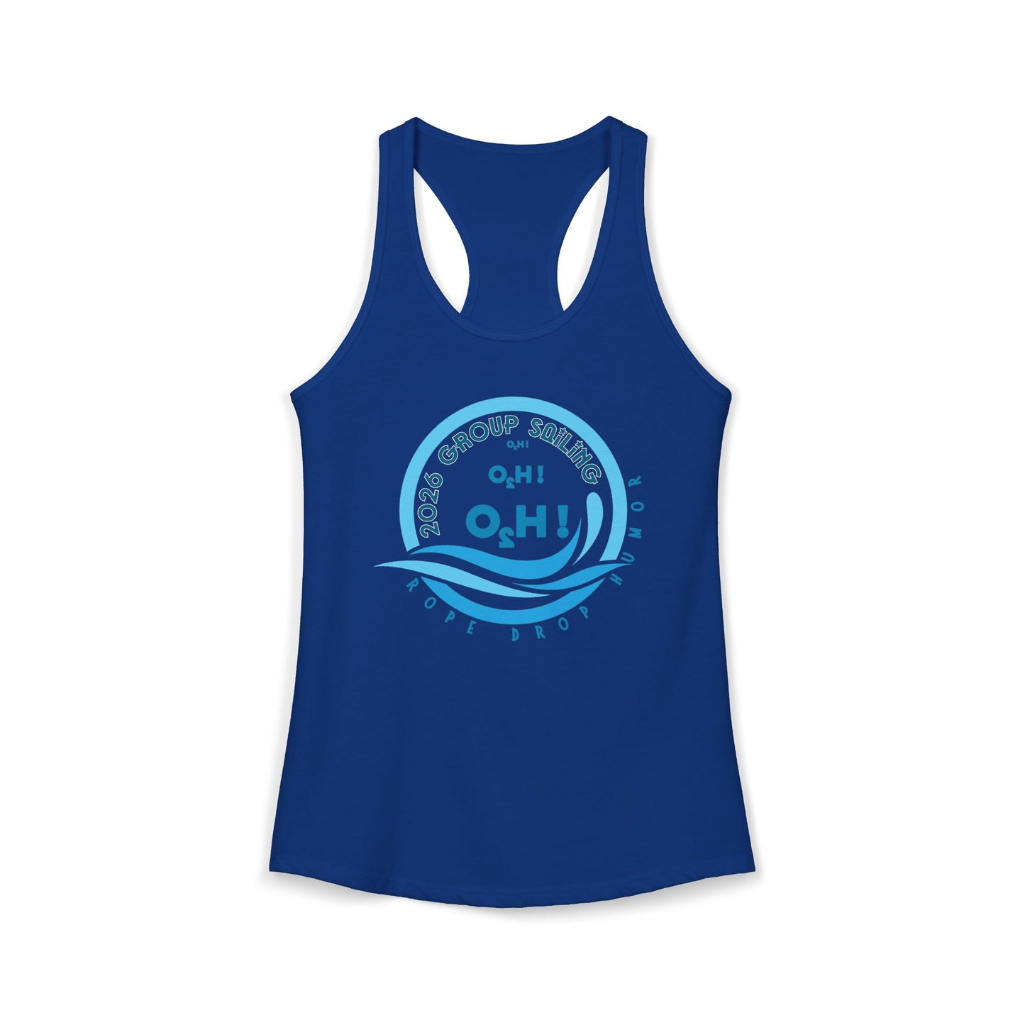 Topside of Water Racerback Tank