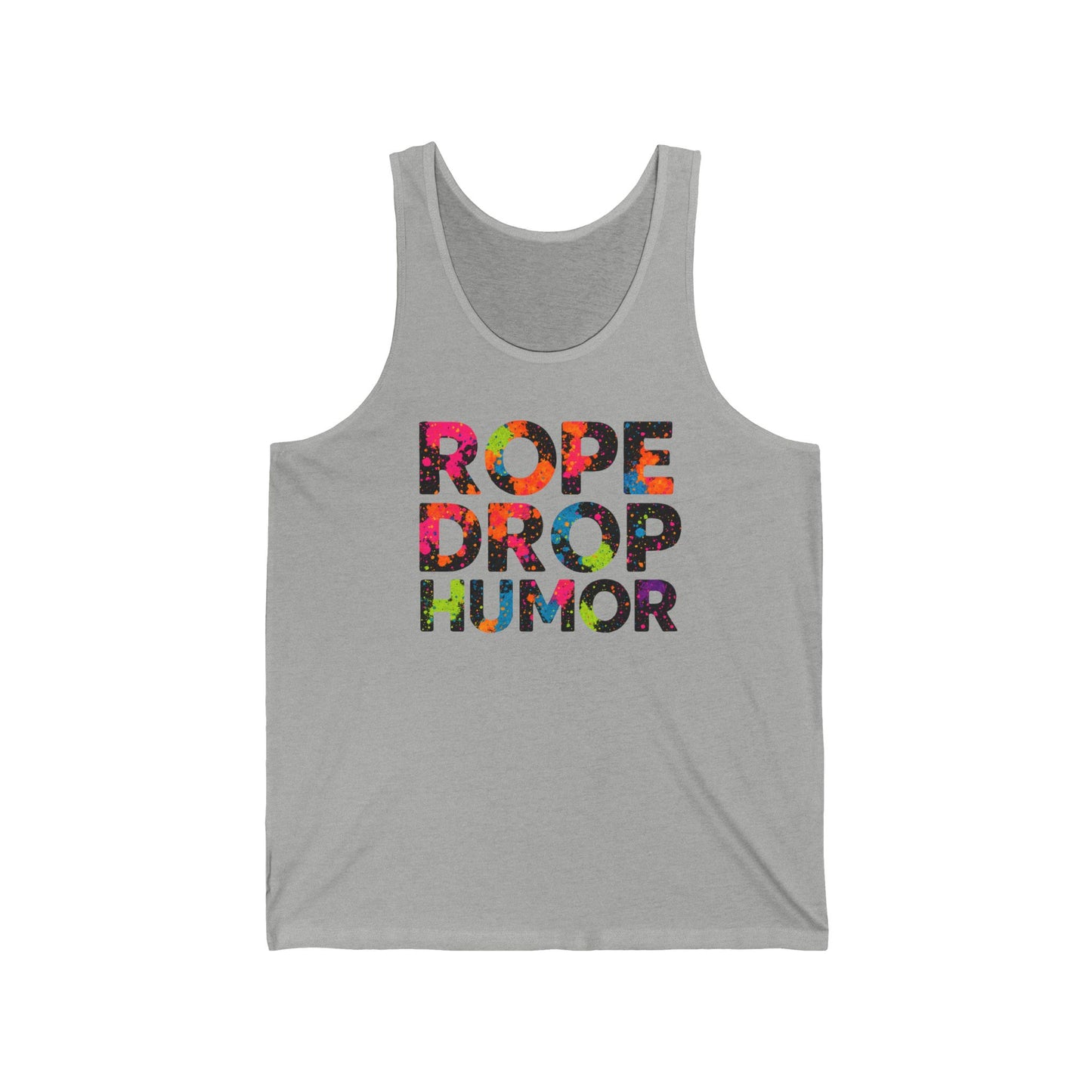 Rope Drop Humor Unisex Tank