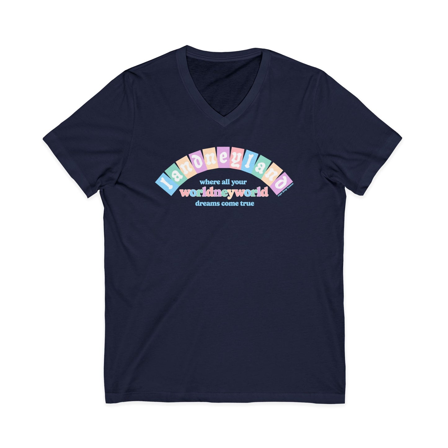 Landneyland Worldneyworld V-Neck