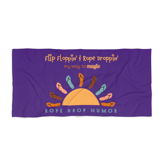 Huge (Beach) Matt; Flip Floppin’, Purple