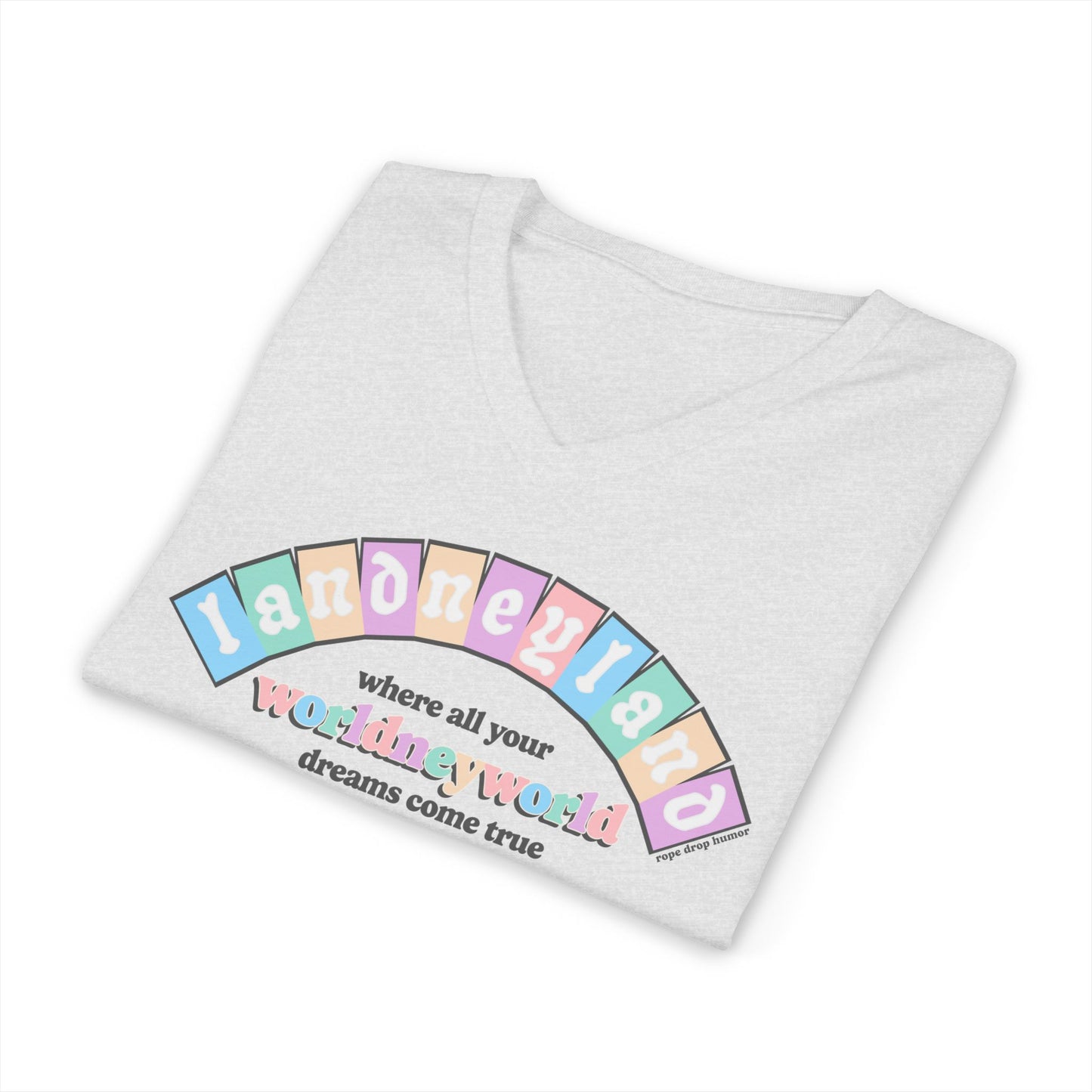 Landneyland Worldneyworld V-Neck