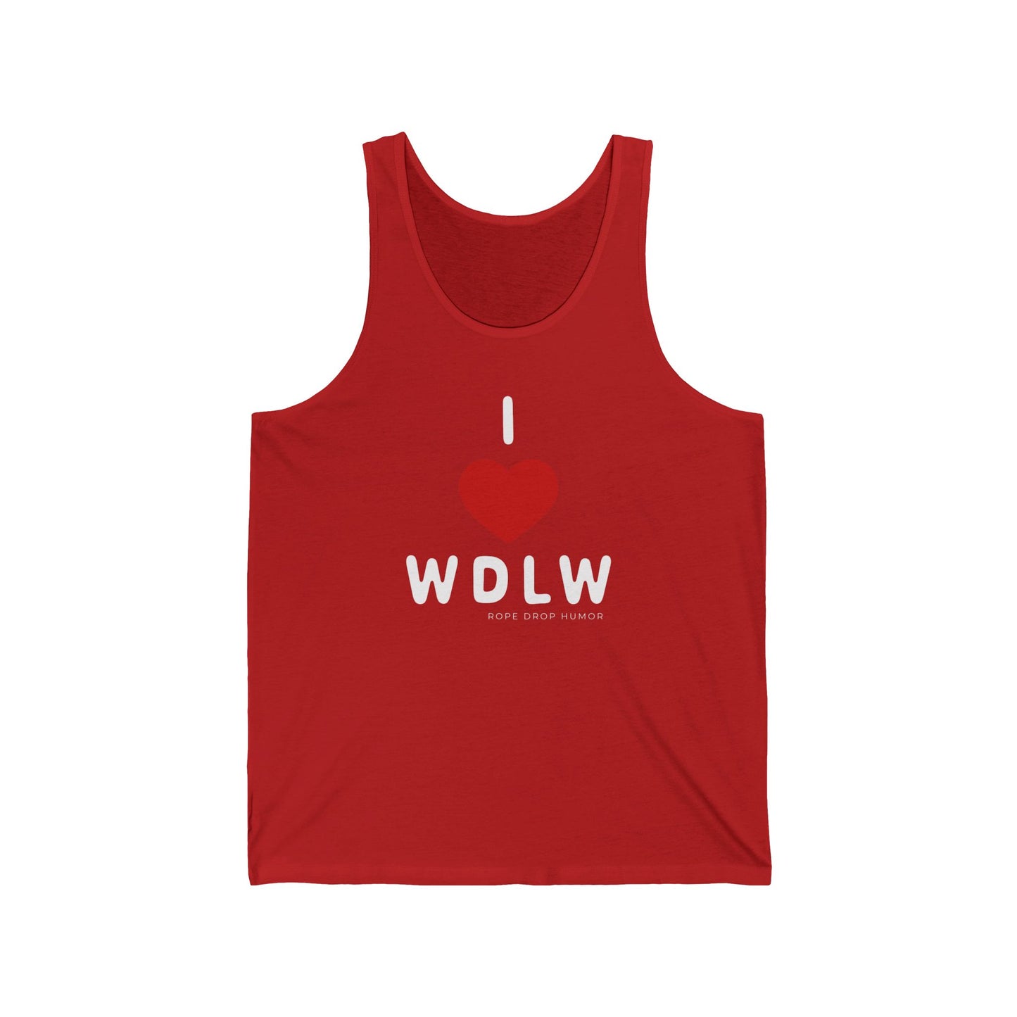 I <3 WDLW Unisex Tank