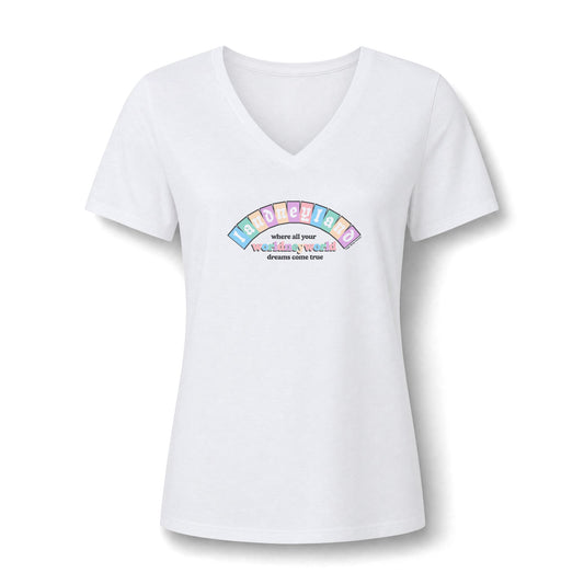 Landneyland Worldneyworld Women's Fit V-neck