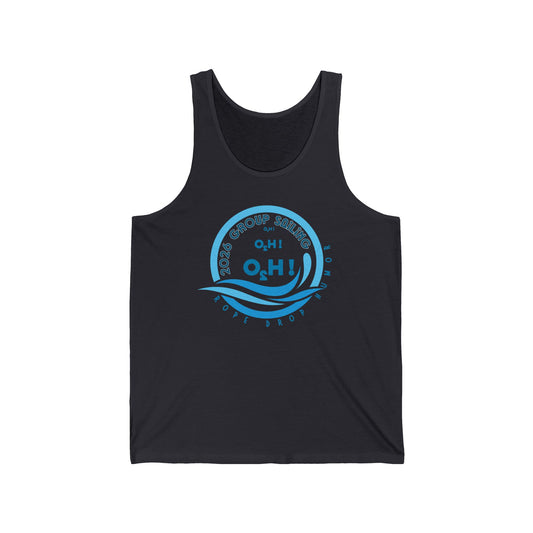 Topside of water Unisex Tank