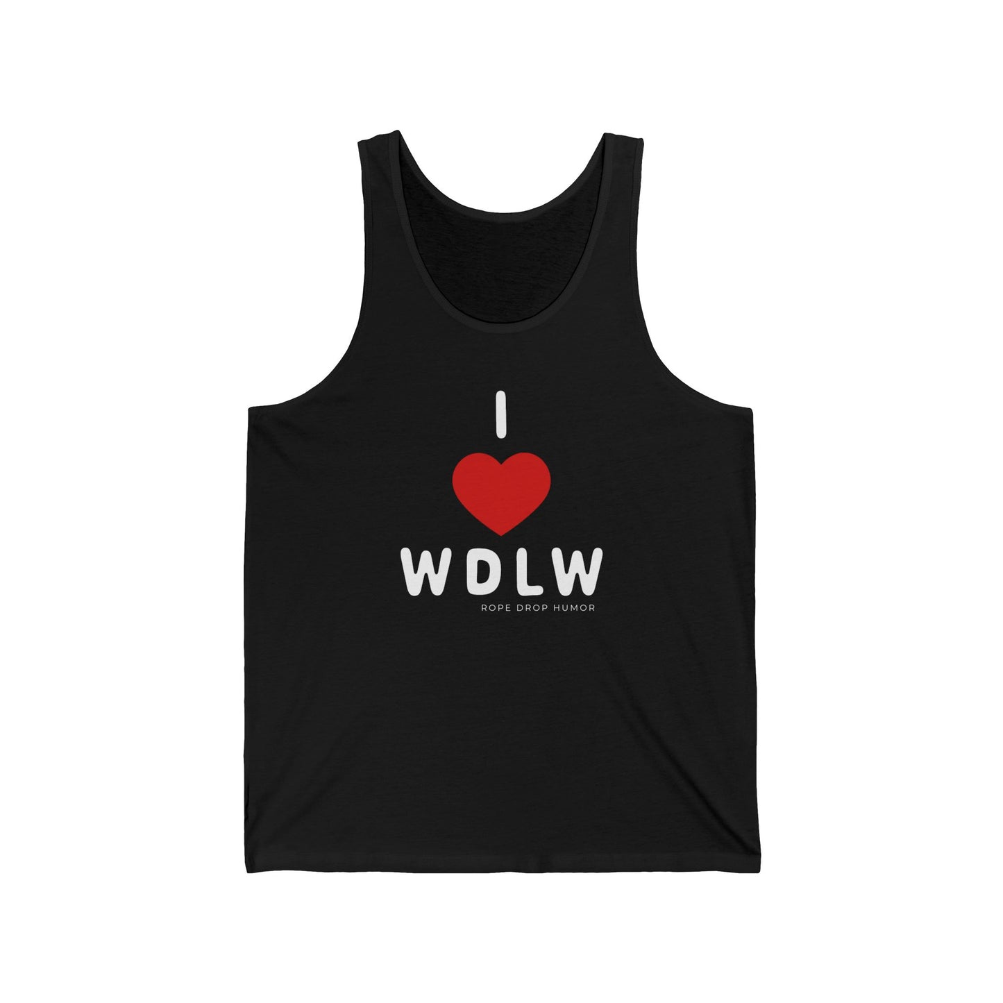 I <3 WDLW Unisex Tank