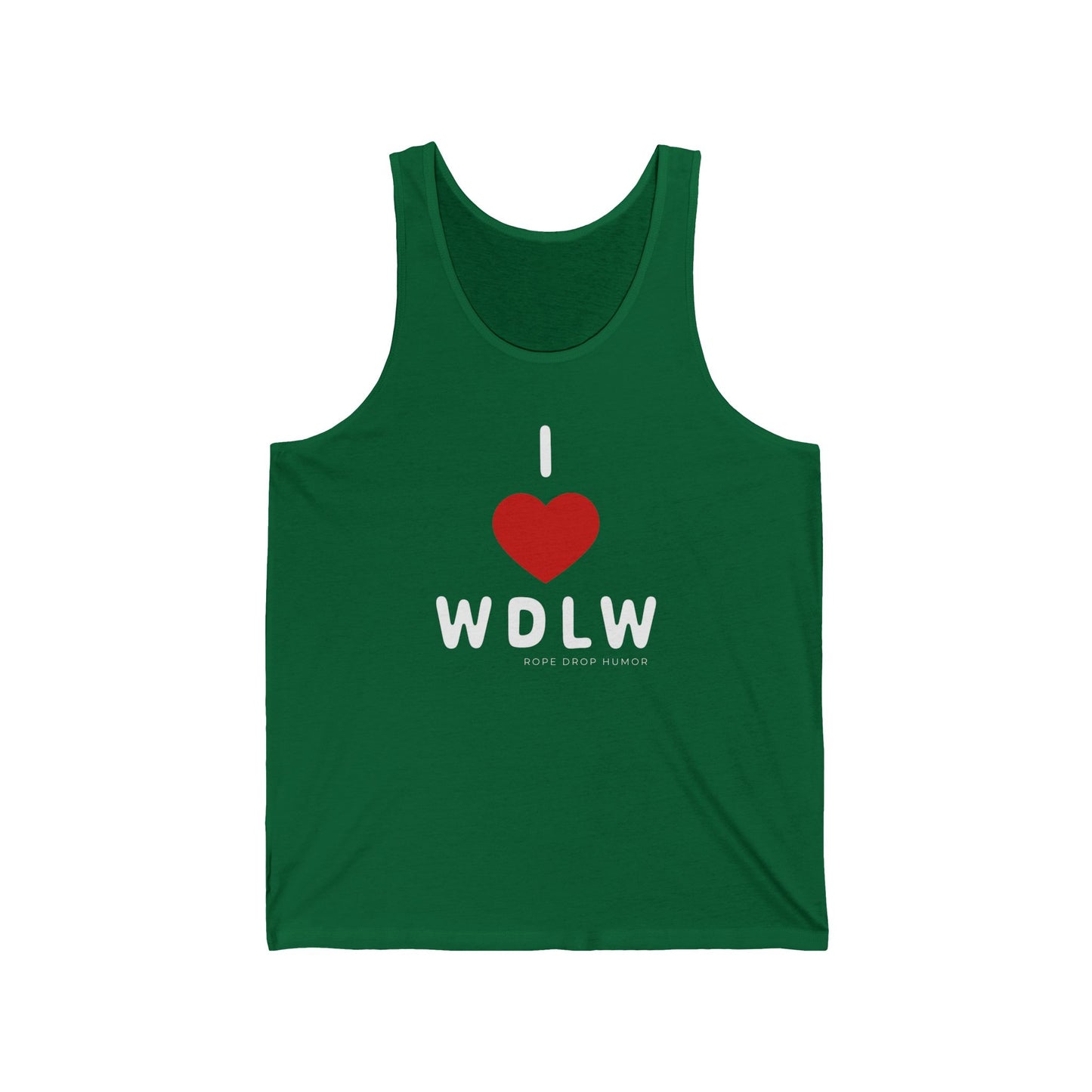 I <3 WDLW Unisex Tank